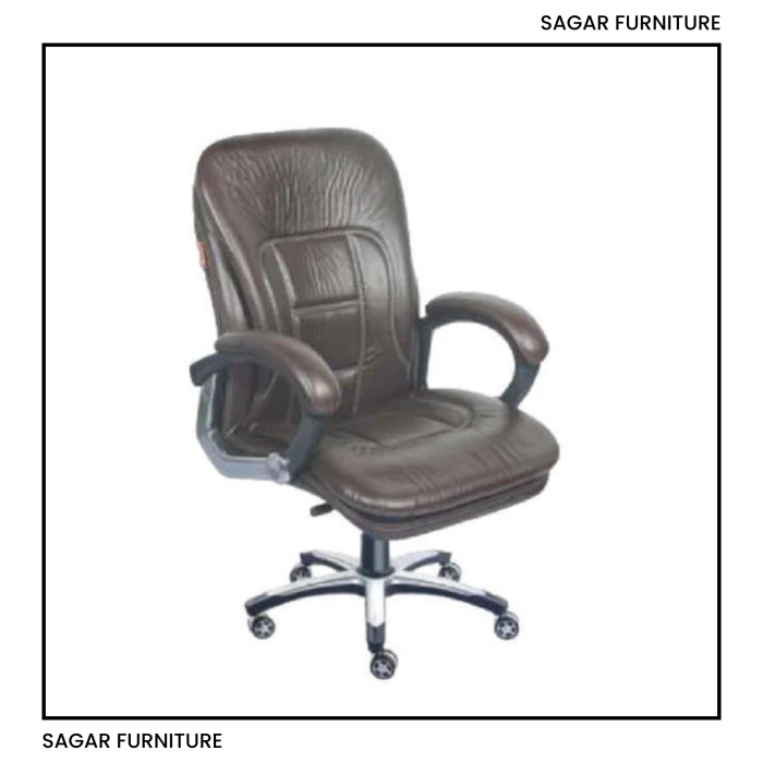 High Back Leather Office Chair